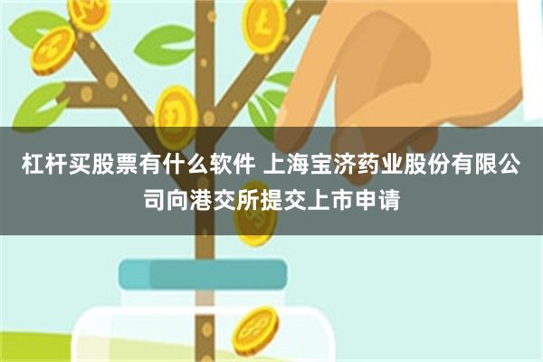 杠杆买股票有什么软件 上海宝济药业股份有限公司向港交所提交上市申请