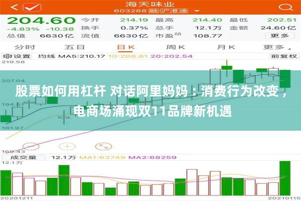 股票如何用杠杆 对话阿里妈妈 : 消费行为改变 , 电商场涌现双11品牌新机遇